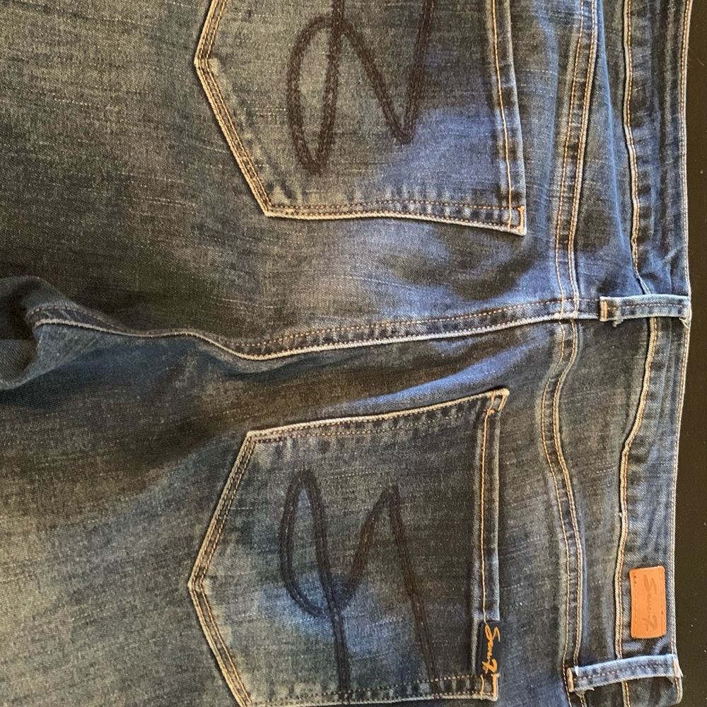Seven7 ultra high rise skinny jeans